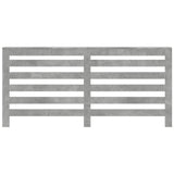 Vidaxx caisson de radiateur 175x20x82 cm bois d'ingénierie béton gris