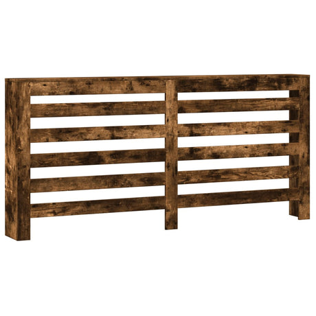 Vidaxx caisson de radiateur 175x20x82 cm bois traité, chêne fumé