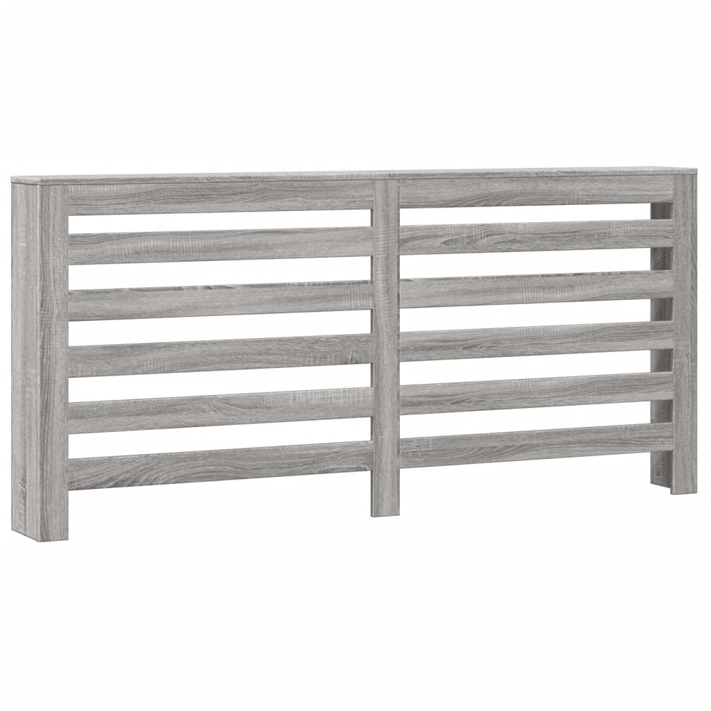 Vidaxx caisson de radiateur 175x20x82 cm bois d'ingénierie chêne sonoma gris