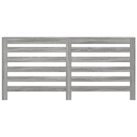 Vidaxx caisson de radiateur 175x20x82 cm bois d'ingénierie chêne sonoma gris