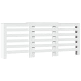 Vidaxx caisson de radiateur 205x21,5x83,5 cm bois d'ingénierie blanc