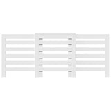 Vidaxx caisson de radiateur 205x21,5x83,5 cm bois d'ingénierie blanc