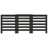 VidaXL Radiatorom construction 205x21.5x83.5 cm processed wood black