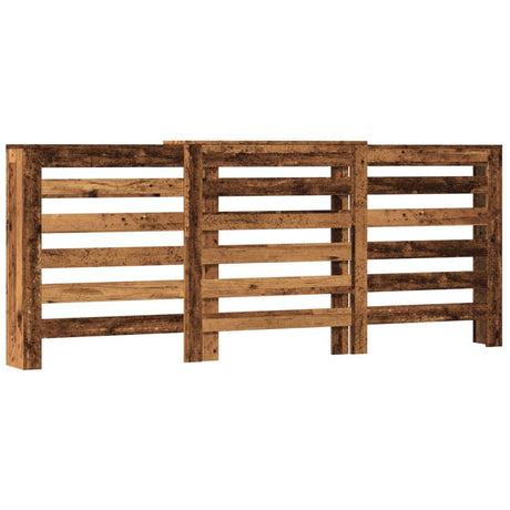 Vidaxx transformation radiateur 205x21,5x83,5 cm bois d'ingénierie, vieux bois