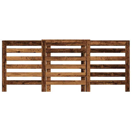Vidaxx transformation radiateur 205x21,5x83,5 cm bois d'ingénierie, vieux bois
