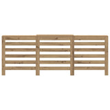 Caisson de radiateur Vidaxx 205x21,5x83,5 cm bois travaillé, chêne artisanal