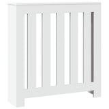 Vidaxx contour de radiateur 78x20x82 cm bois d'ingénierie blanc