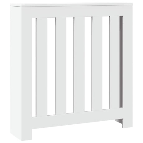 Vidaxx contour de radiateur 78x20x82 cm bois d'ingénierie blanc