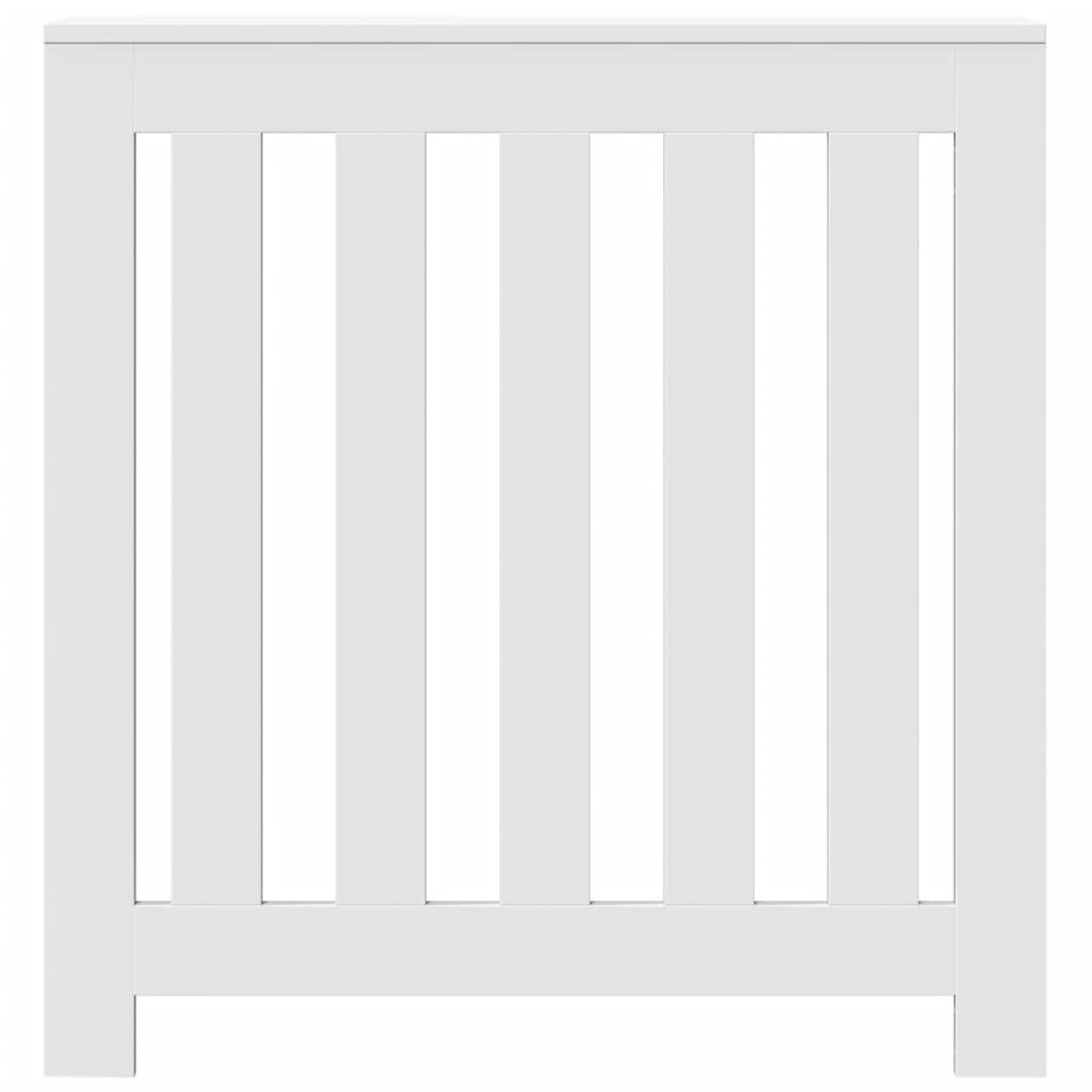 Vidaxx contour de radiateur 78x20x82 cm bois d'ingénierie blanc