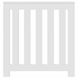 Vidaxx contour de radiateur 78x20x82 cm bois d'ingénierie blanc