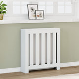 Vidaxx contour de radiateur 78x20x82 cm bois d'ingénierie blanc