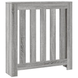 Vidaxx caisson de radiateur 78x20x82 cm bois d'ingénierie gris couleur chêne sonoma