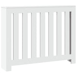 Vidaxl Radiatorom Construction 104x20x82 cm Bianco in legno elaborato