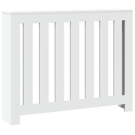 VidaXL Caisson de radiateur 104x20x82 cm bois d'ingénierie blanc
