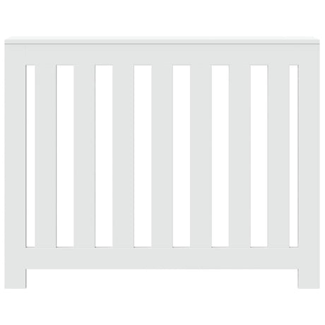VidaXL Caisson de radiateur 104x20x82 cm bois d'ingénierie blanc
