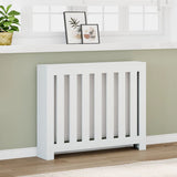 Vidaxl RadiatorOM Construction 104x20x82 cm predelana lesena bela