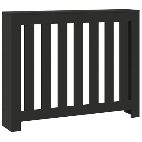 Vidaxx boîtier de radiateur 104x20x82 cm bois fini noir