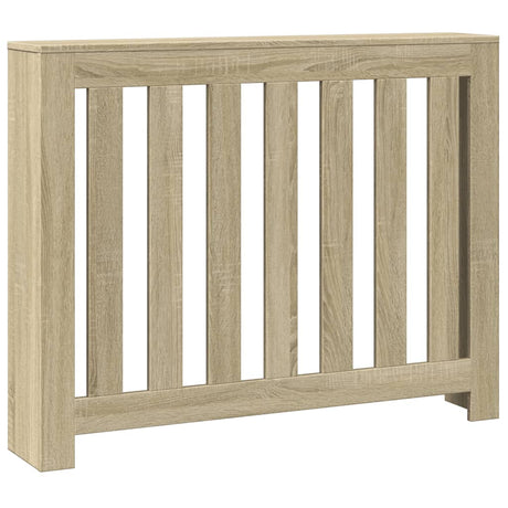 Vidaxx caisson de radiateur 104x20x82 cm en dérivé du bois couleur chêne sonoma