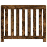 VidaXL Caisson de radiateur 104x20x82 cm bois d'ingénierie, chêne fumé
