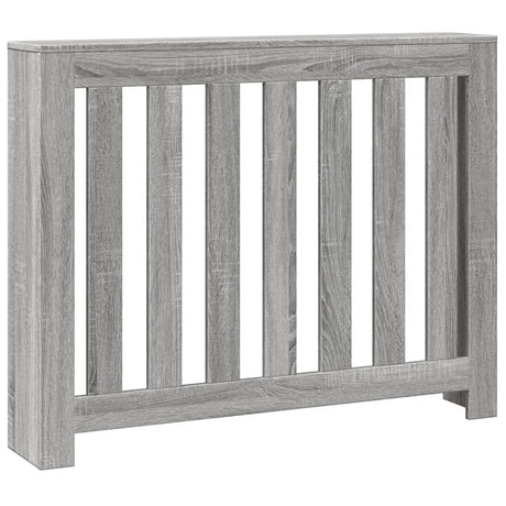 Vidaxx caisson de radiateur 104x20x82 cm bois d'ingénierie chêne sonoma gris