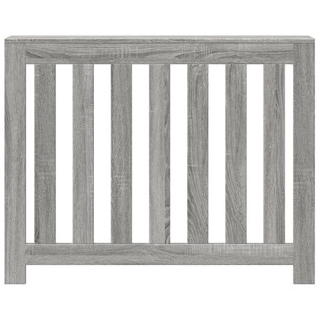 Vidaxx caisson de radiateur 104x20x82 cm bois d'ingénierie chêne sonoma gris