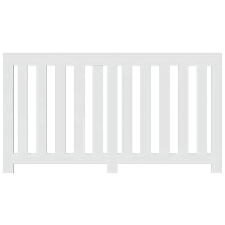 Vidaxx contour de radiateur 149x20x82 cm bois d'ingénierie blanc