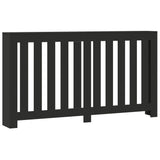 Vidaxx boîtier de radiateur 149x20x82 cm bois fini noir