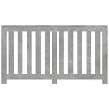 Vidaxx caisson de radiateur 149x20x82 cm bois d'ingénierie béton gris