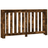 VidaXL Caisson de radiateur 149x20x82 cm bois d'ingénierie, chêne fumé