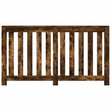 VidaXL Caisson de radiateur 149x20x82 cm bois d'ingénierie, chêne fumé