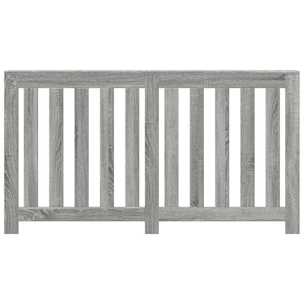 Vidaxx caisson de radiateur 149x20x82 cm bois d'ingénierie chêne sonoma gris