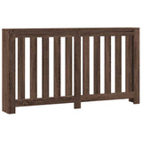 Vidaxx caisson de radiateur 149x20x82 cm bois fini, chêne brun