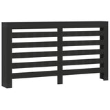 Vidaxx contour de radiateur 175x20x82 cm bois fini noir