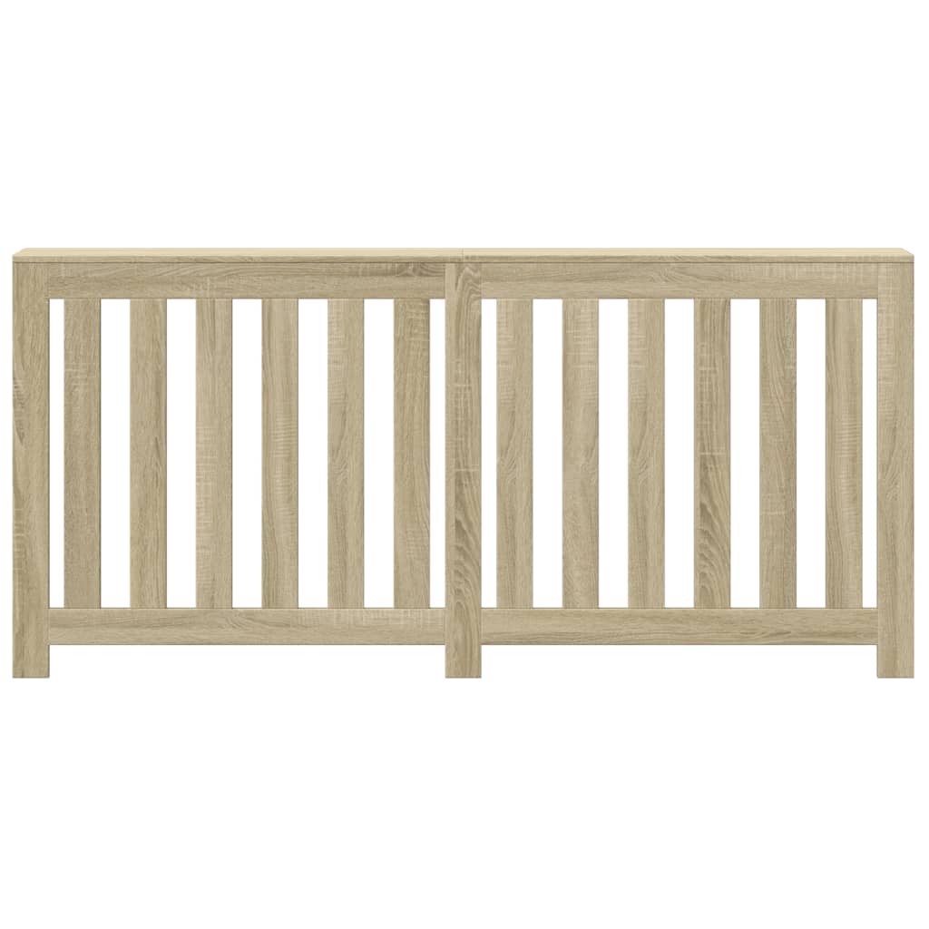 Vidaxx caisson de radiateur 175x20x82 cm en dérivé du bois couleur chêne sonoma