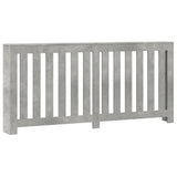 Vidaxx caisson de radiateur 175x20x82 cm bois d'ingénierie béton gris