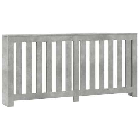 Vidaxx caisson de radiateur 175x20x82 cm bois d'ingénierie béton gris