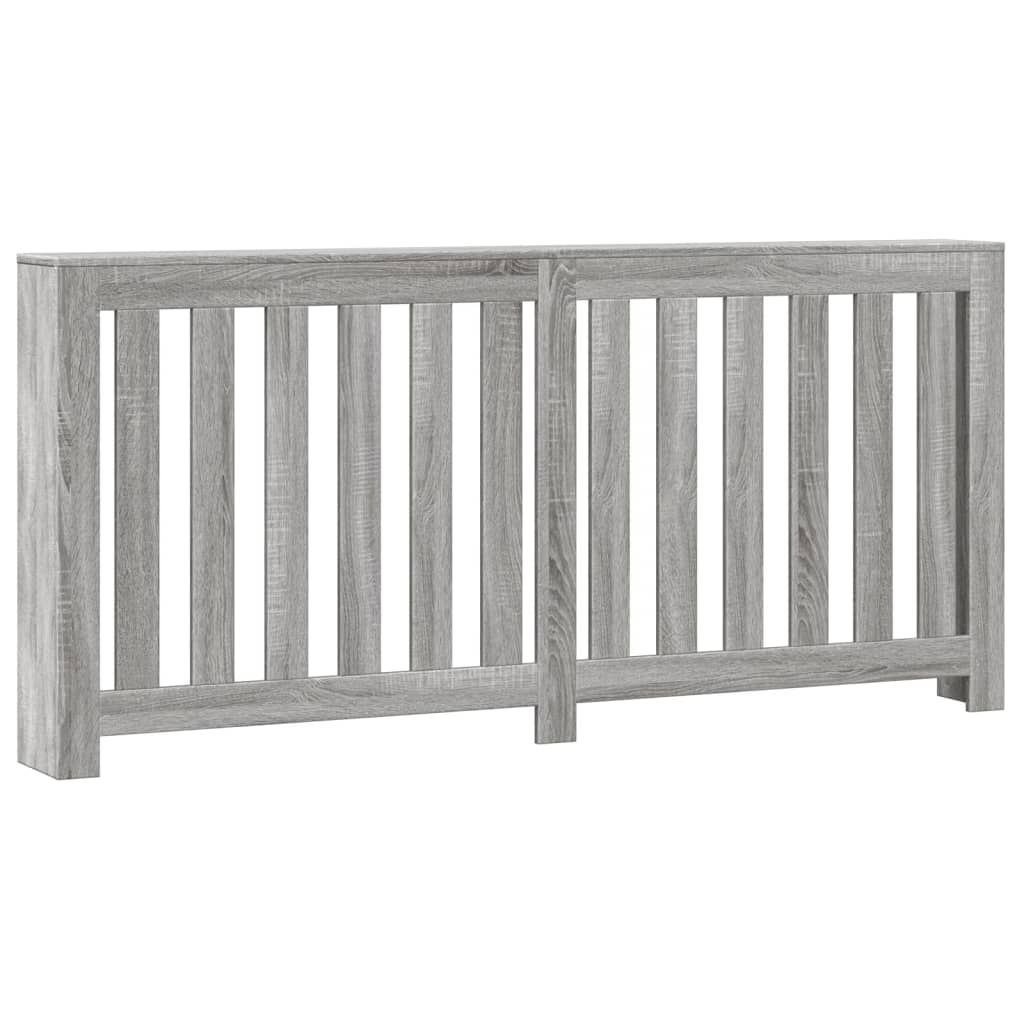 Vidaxx caisson de radiateur 175x20x82 cm bois d'ingénierie chêne sonoma gris