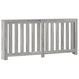 Vidaxx caisson de radiateur 175x20x82 cm bois d'ingénierie chêne sonoma gris