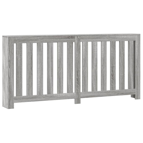 Vidaxx caisson de radiateur 175x20x82 cm bois d'ingénierie chêne sonoma gris