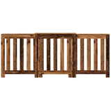 Vidaxx transformation radiateur 205x21,5x83,5 cm bois d'ingénierie, vieux bois