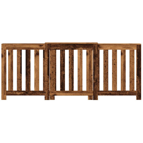 Vidaxx transformation radiateur 205x21,5x83,5 cm bois d'ingénierie, vieux bois