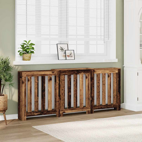 Vidaxx transformation radiateur 205x21,5x83,5 cm bois d'ingénierie, vieux bois