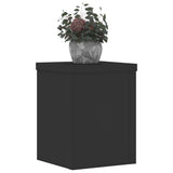 Vidaxx supports pour plantes 2 pcs 15x15x20 cm bois traité noir