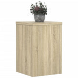 VidaXL supports pour plantes 2 pcs 20x20x30 cm bois d'ingénierie chêne sonoma