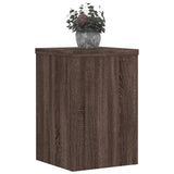 Vidaxx supports pour plantes 2 pcs 25x25x35 cm bois d'ingénierie chêne brun