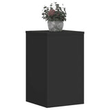 Vidaxx supports pour plantes 2 pcs 30x30x50 cm bois traité noir