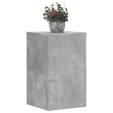 Vidaxx supports pour plantes 2 pcs 30x30x50 cm bois d'ingénierie béton gris