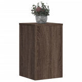 Vidaxx supports pour plantes 2 pcs 30x30x50 cm bois d'ingénierie chêne brun