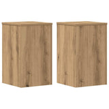 Vidaxx porte-plantes 2 pcs 30x30x50 cm bois chêne artisanal