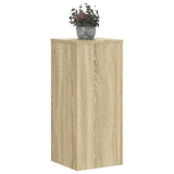 VidaXL supports pour plantes 2 pcs 30x30x70 cm bois d'ingénierie chêne sonoma
